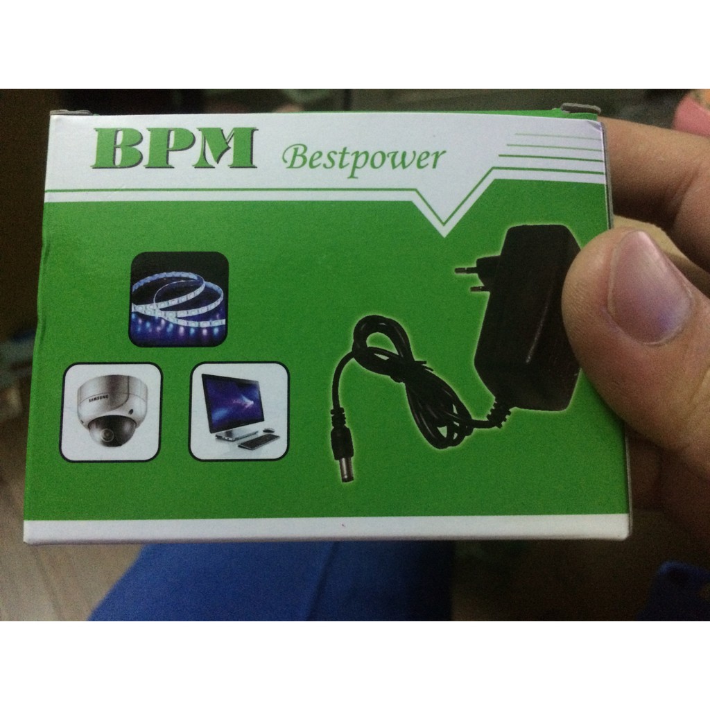 [HCM]Nguồn Adapter 12V-2A Cao Cấp Cho Camera, Loa Kéo