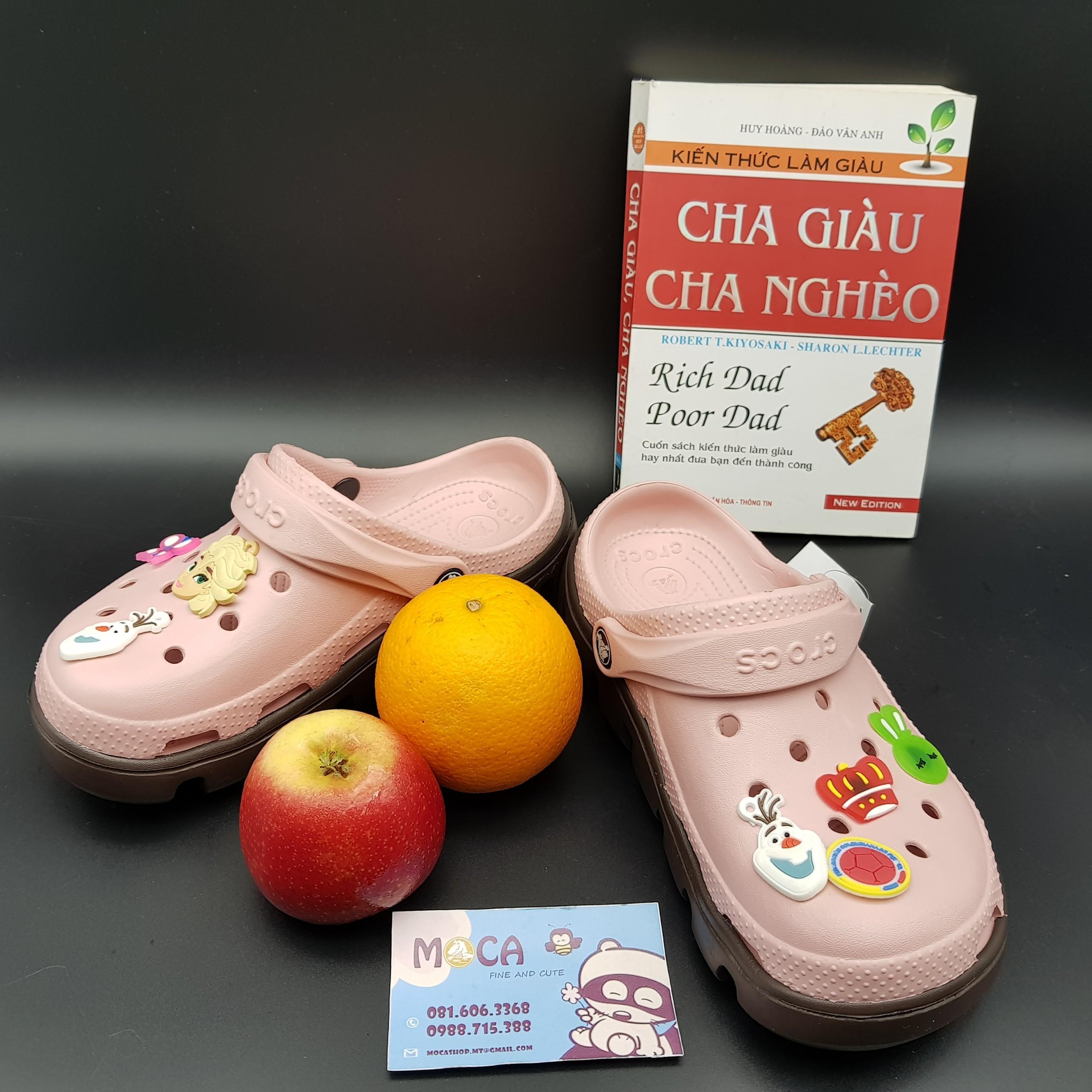 Dép Crocs Cá Sấu ( Tặng ngay 8 Jibbiz)