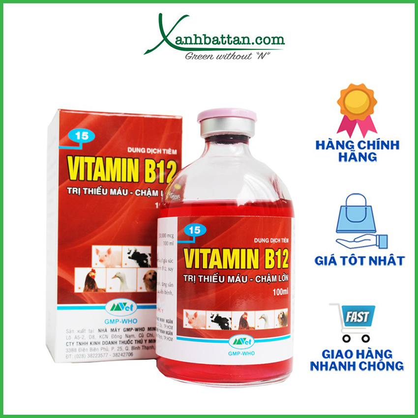 Chế Phẩm B12 Giải Độc Cho Cây Trồng 100ml