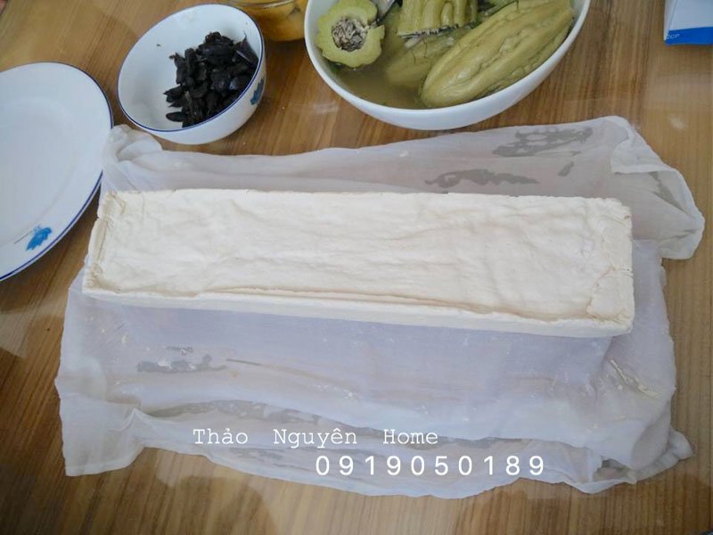 Khăn gói đậu phụ