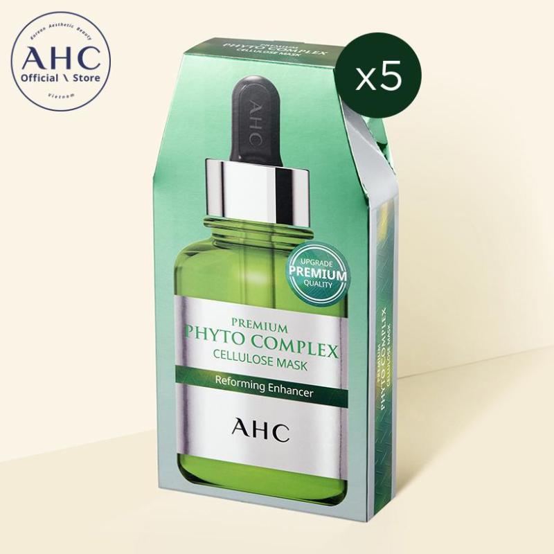 Bộ mặt nạ Cellulose Hàn Quốc cao cấp AHC Phyto Complex (5 miếng x 27ml)