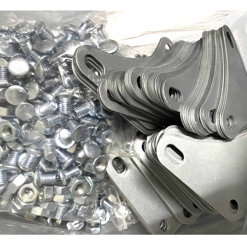 Ốc bắt kệ sắt v lỗ (Combo 50 con ốc ) Đa năng