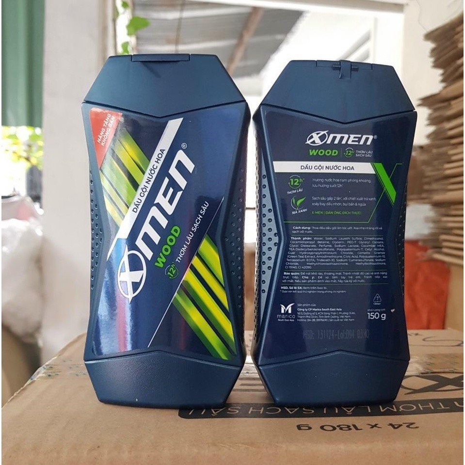 Dầu gội đầu xmen 650g hương nước hoa