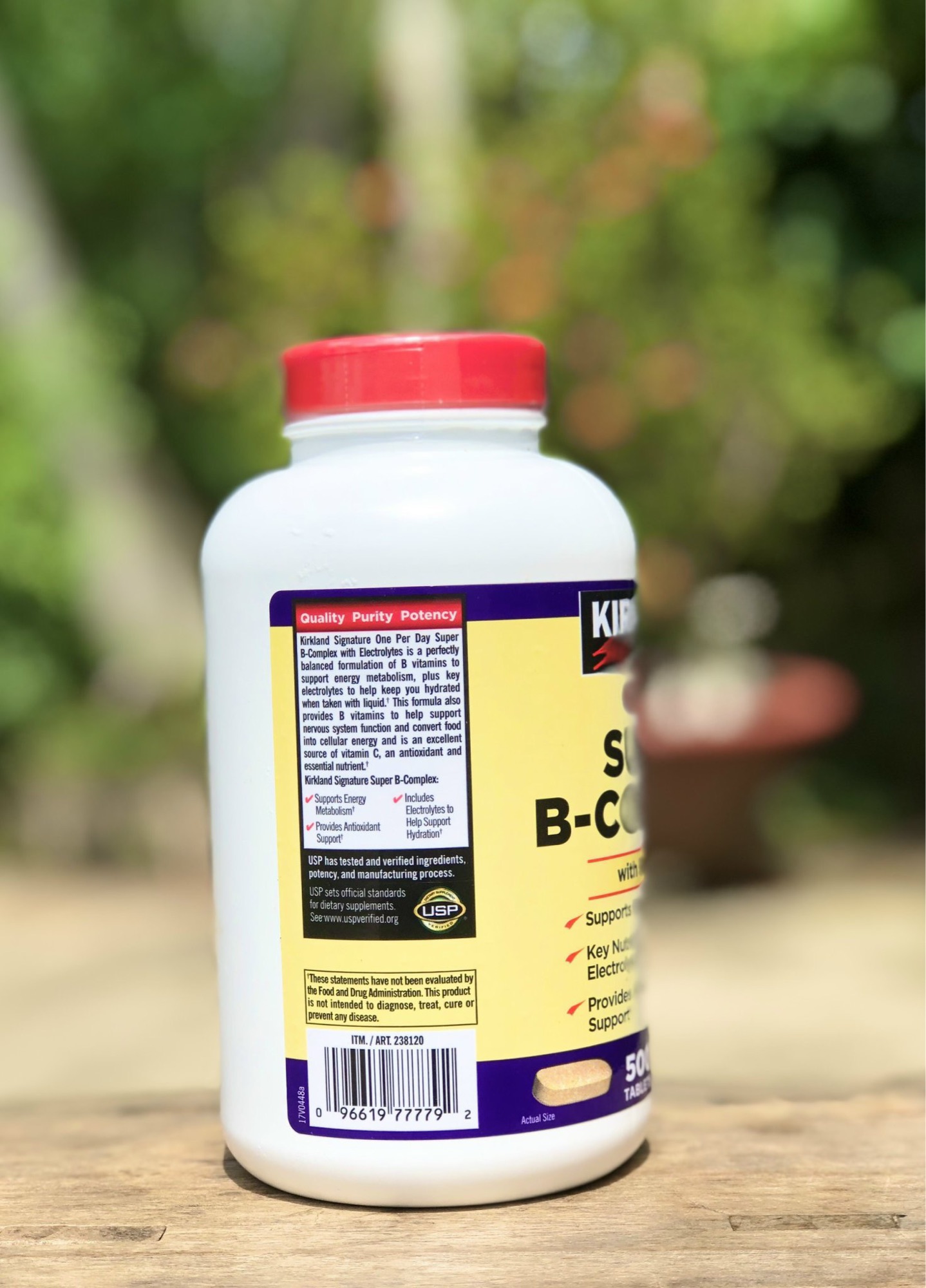 [HCM]Vitamin B tổng hợp Kirkland Super B-Complex.