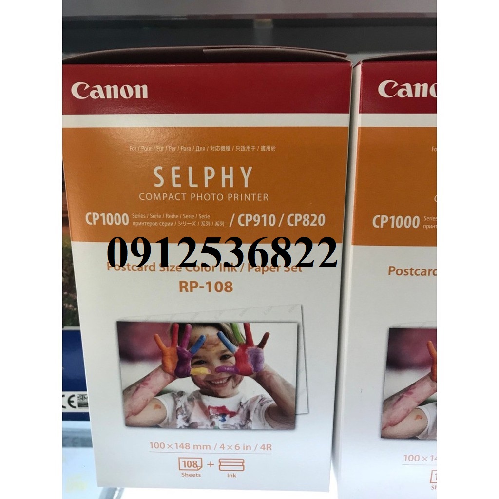 Giấy in Ảnh Nhiệt Canon RP108