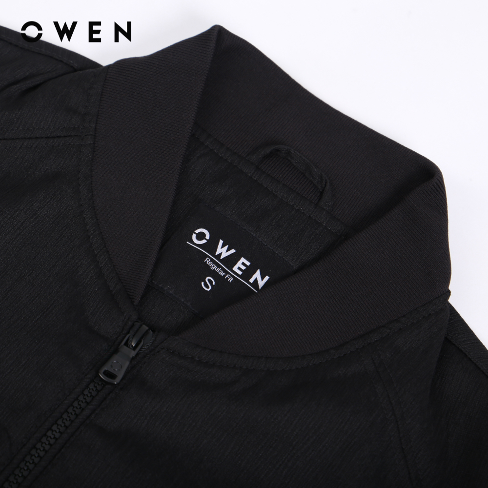 OWEN - Áo Jacket JK221297 màu Đen