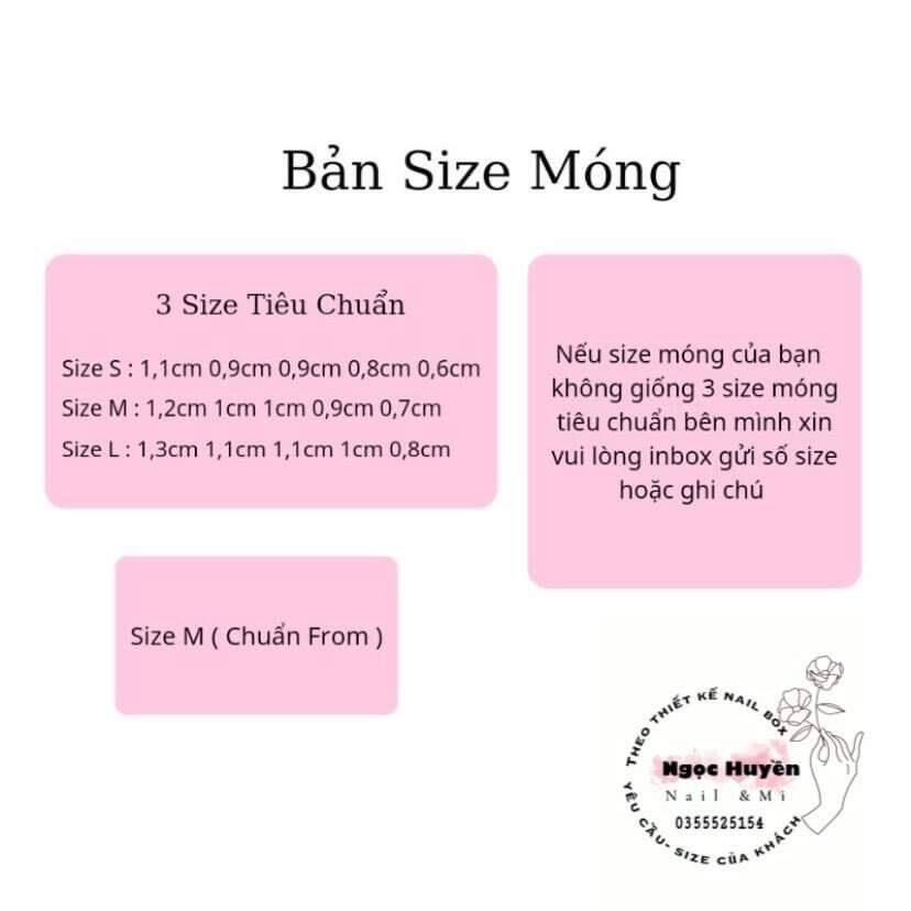 Móng úp thiết kế trắng gương đính đá