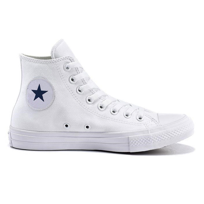 [HCM]Giày Sneaker Cổ Cao CKII Nữ Màu Trắng