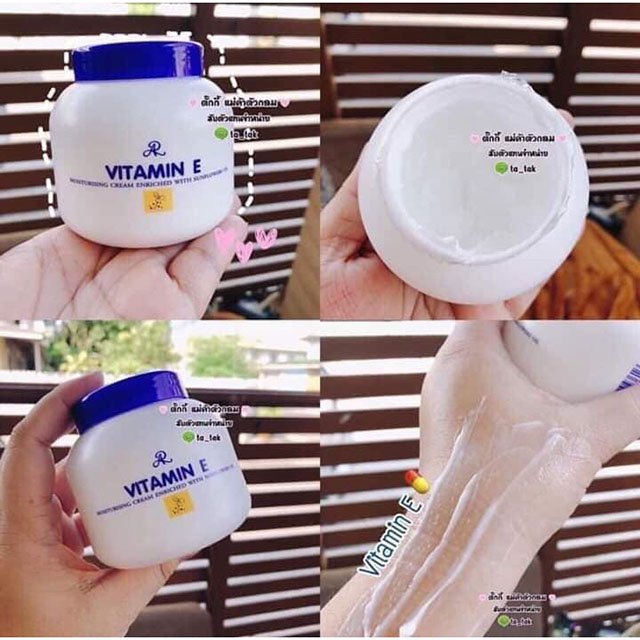 [GIẢM 5% ĐƠN 129K]Kem Dưỡng Ẩm Vitamin E Thái Lan 200g