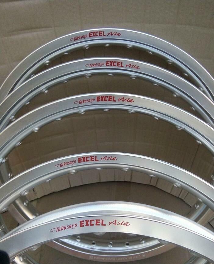 niềng nhôm excel asia 1.4 1.6 màu bạc 1 cặp