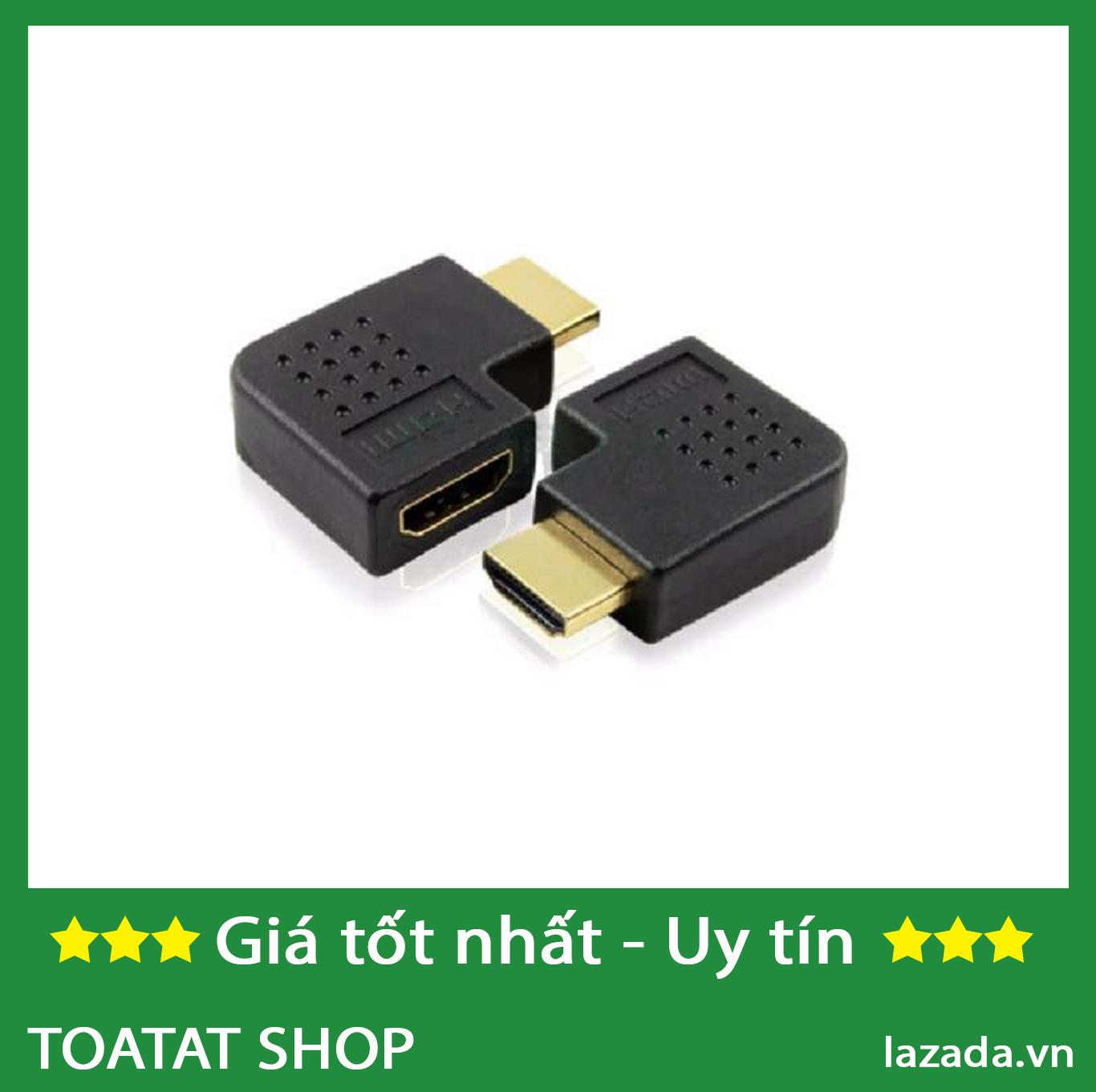 Đầu nối HDMI đổi góc chữ L (mới)