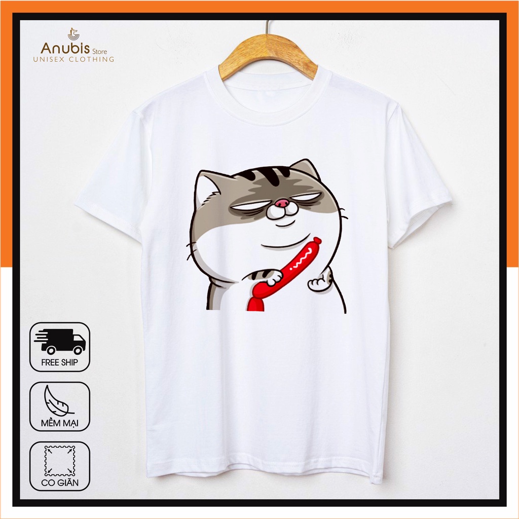 Áo thun in hình Mèo Ami Bụng Bự siêu cute p2