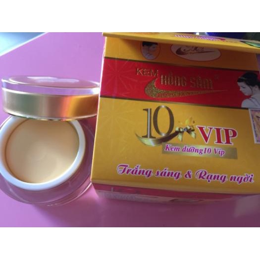 Kem Hồng Sâm Dưỡng Da 10 Tác Dụng Vip
