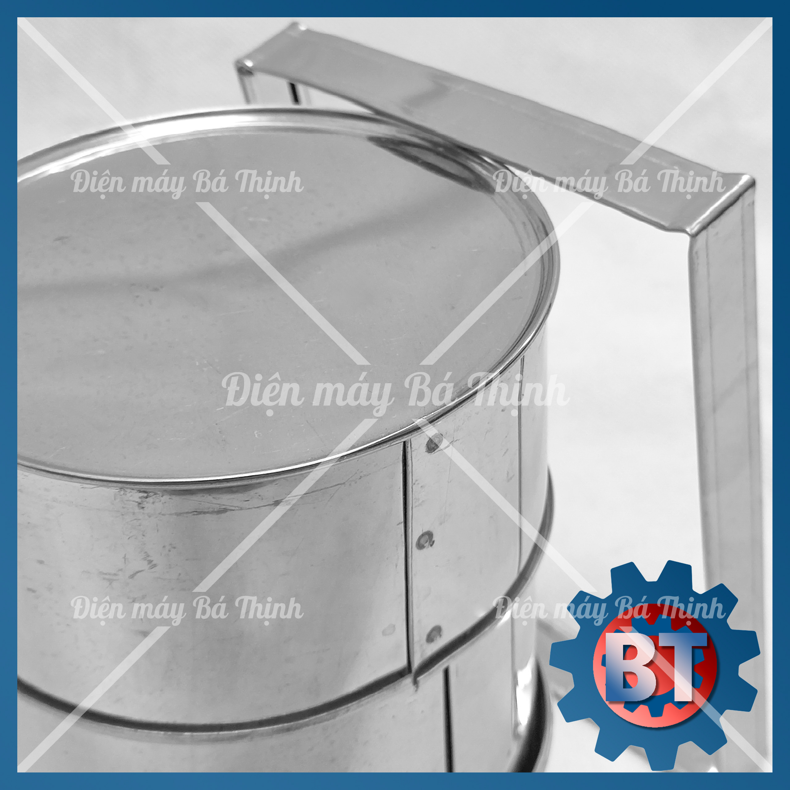 Khuôn làm giò chả lụa 0.5kg, 1.0kg chất liệu INOX