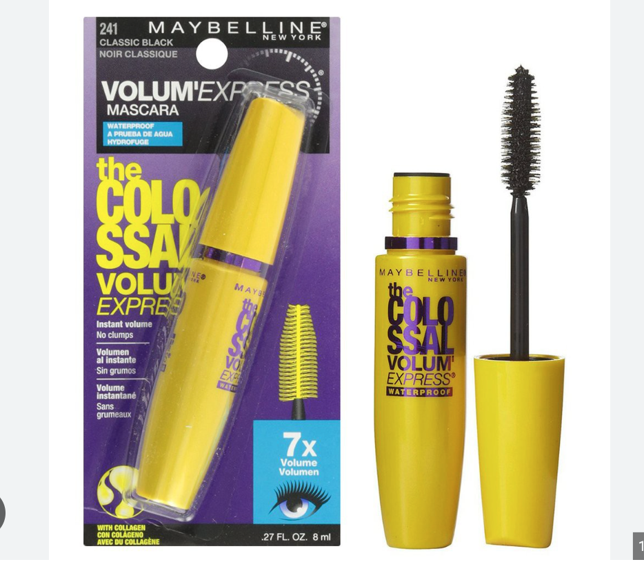 Mascara Maybelline Colossal Waterproof Black 9.2ml