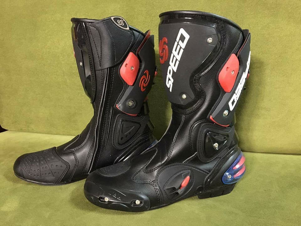 Giầy Speed cao cổ - Giày moto speed biker cao cổ