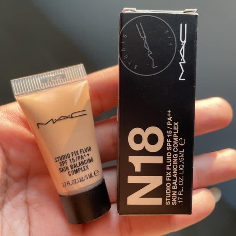 Size mini 5ml - kem nền mac studio fix fluid spf15 5ml - 16040shoplinh