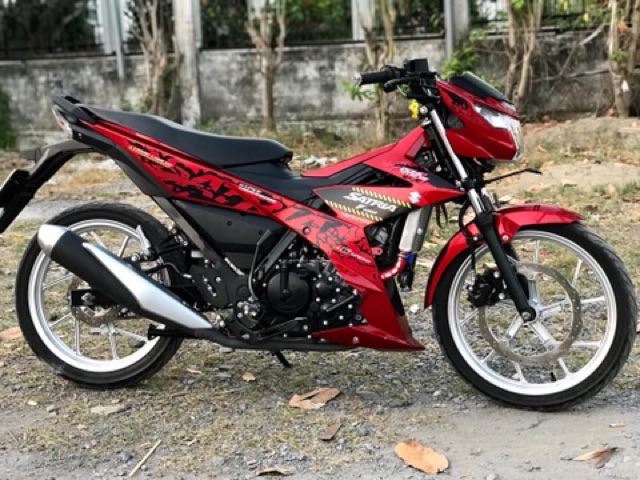 Tem rời satria đỏ đen