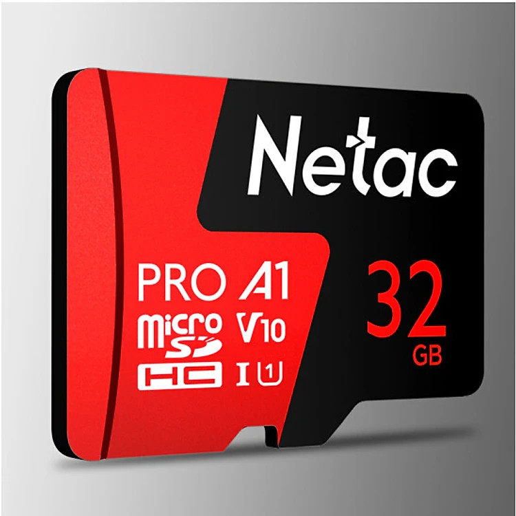 Thẻ Nhớ MicroSD 32GB NETAC PRO A1 tốc độ đọc 98Mb/s