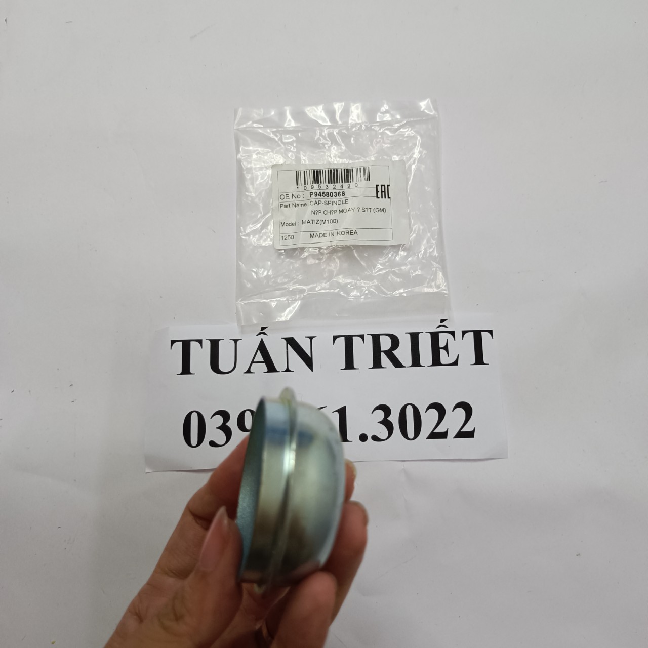 Nắp chụp moay ơ/ may ơ Matiz 2 - Phụ tùng Tuấn Triết