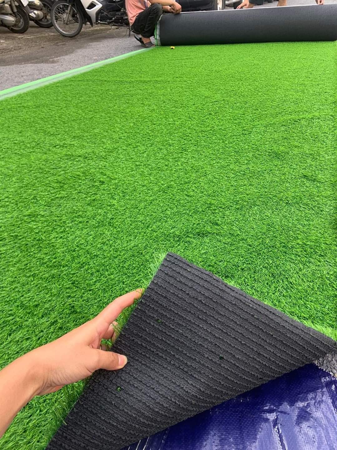 Artificial grass, 2cm high garden mat, good quality for export, 3 layers of thick, unbreakable grass combo base 2m x 1m x1m50 x2m x2m50 x3m x3m50 x4m), green wall coverings, artificial grass garden , Plastic grass