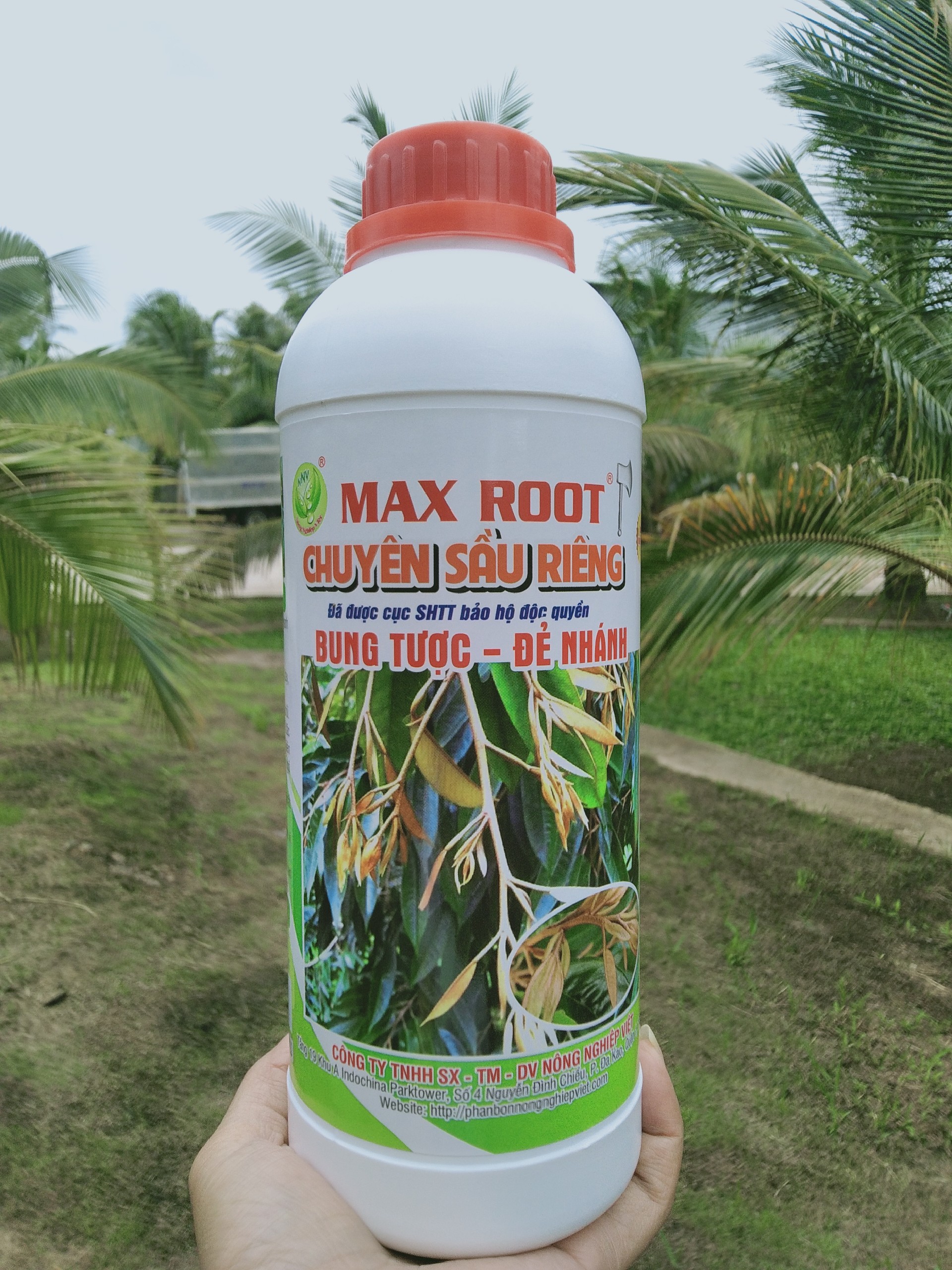 MAX ROOT CHUYÊN SẦU RIÊNG CHAI 1 LÍT