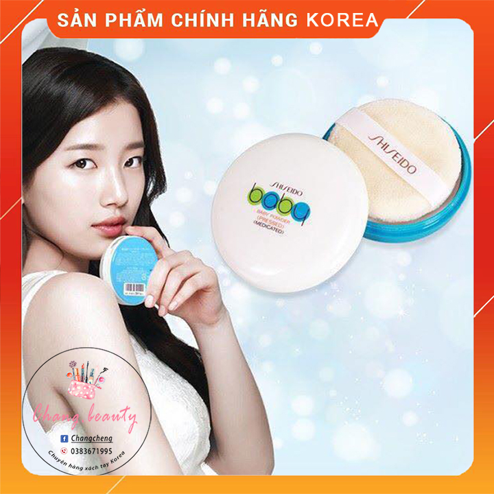Phấn rôm (Phấn phủ) Shiseido Baby Powder 50gr