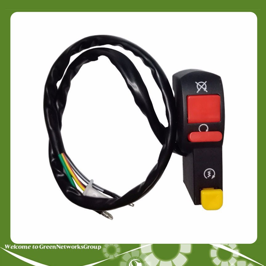 Công tắc đèn led trợ sáng xe máy gắn ghi đông chân gương các loại - Công tắc On Off - Công tắc Passing- Công tắc xi nhan Greennetworks