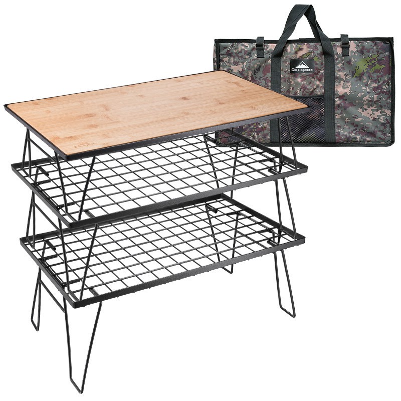 Bàn xếp hoặc kệ để đồ Campingmoon T230
