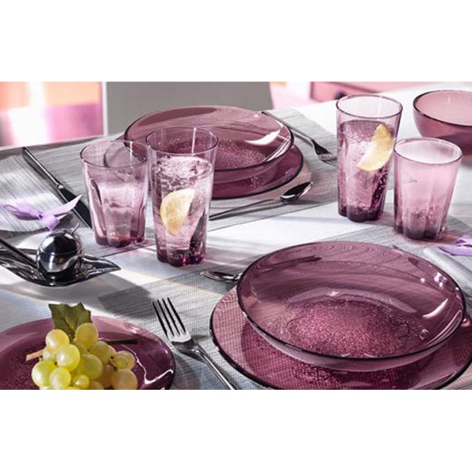 Bát đĩa thủy tinh Hya Purple (Bormioli Rocco)
