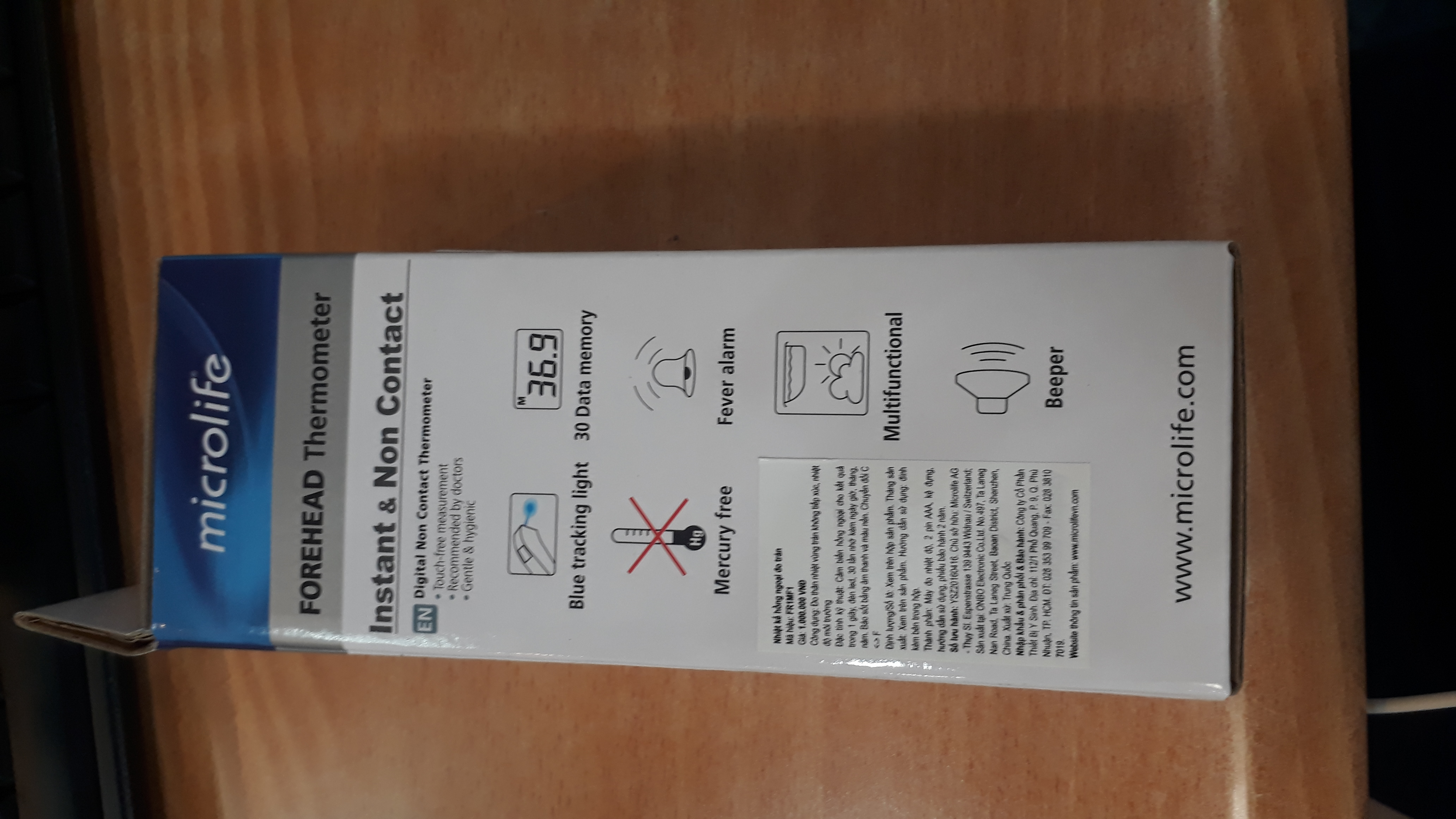 Nhiệt kế đo trán Microlife FR1MF1