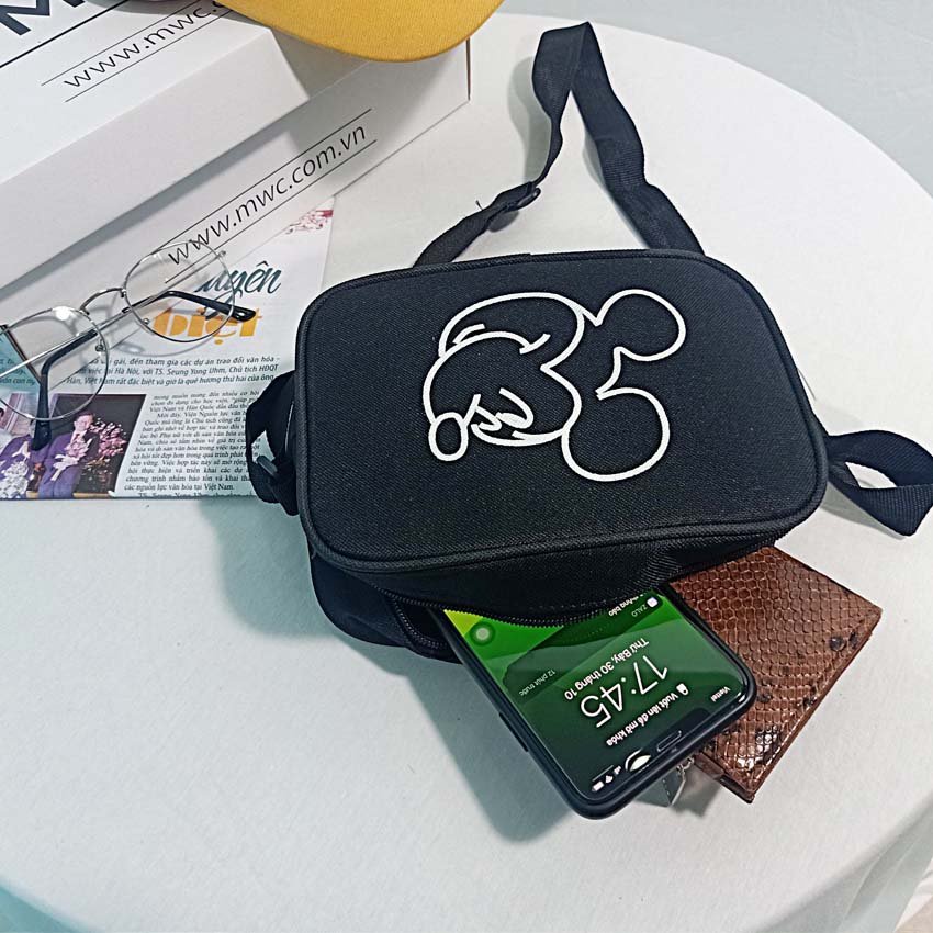 Túi Đeo Chéo Thời Trang Mini Hình Chuột Micky
