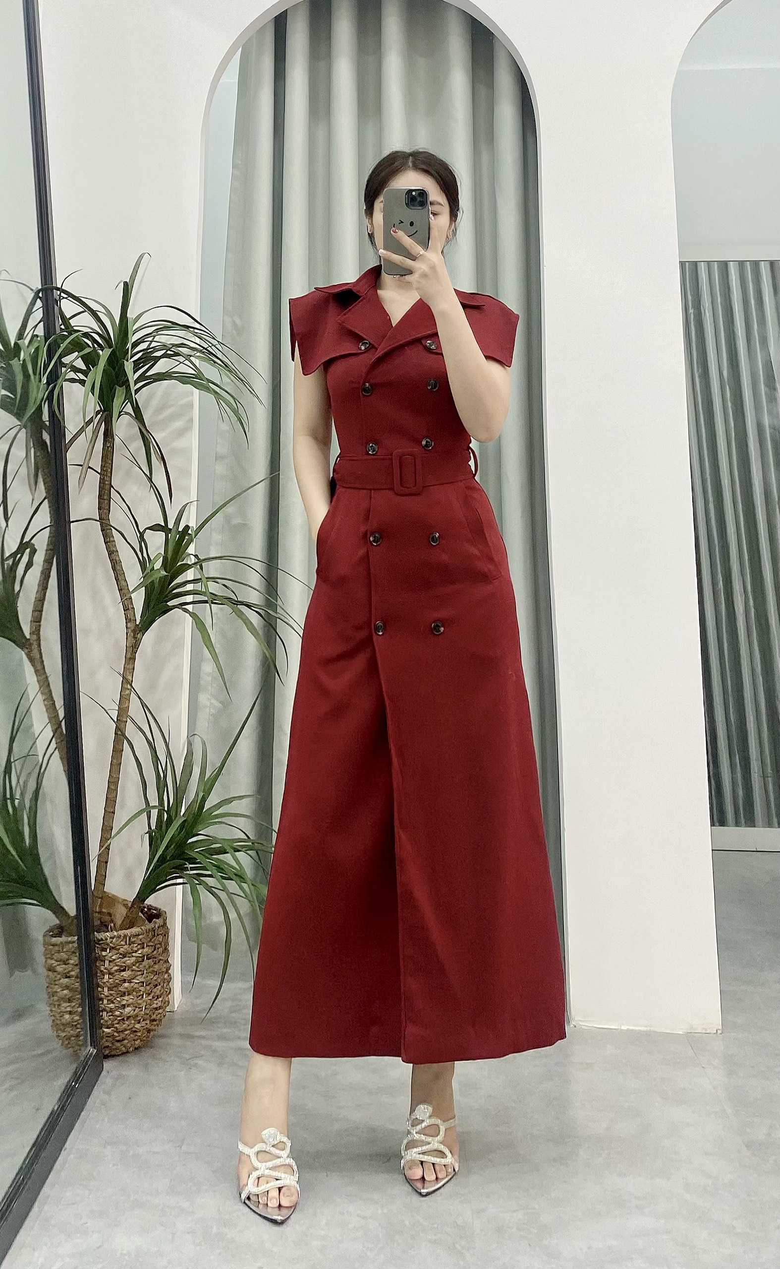 Đầm ZARA 2m Kèm Belt