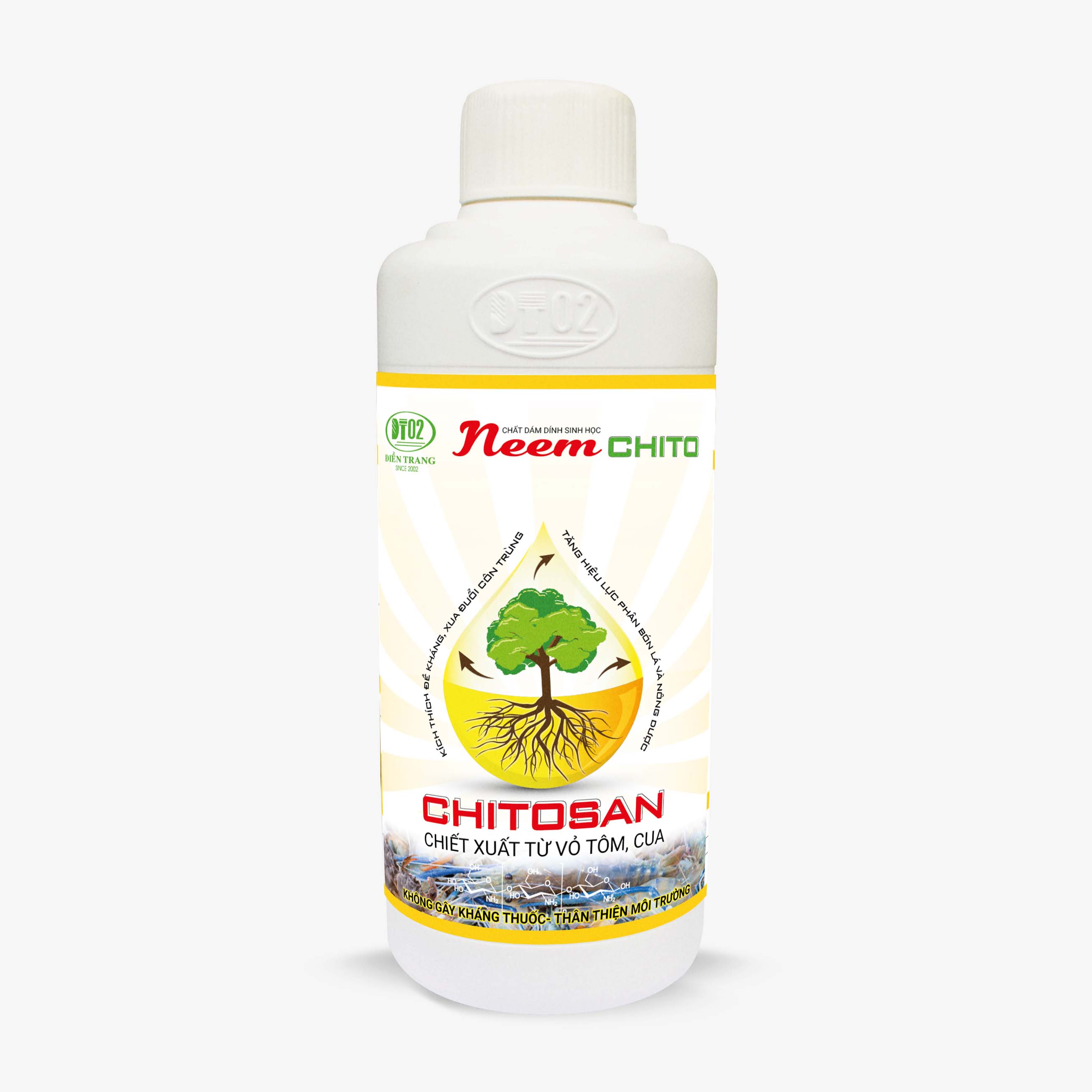 Chất bám dính sinh học Neem Chitosan 500ML