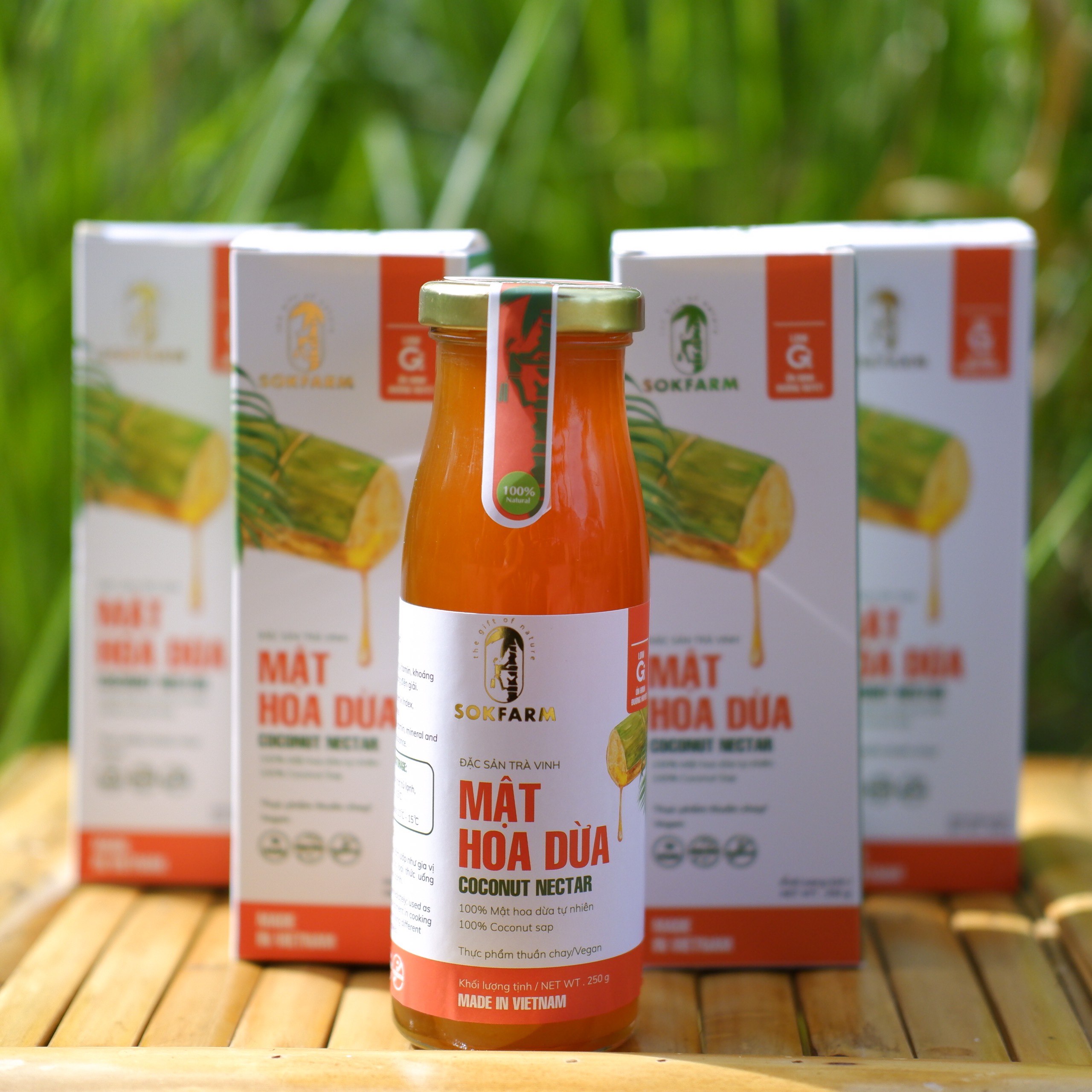 Mật Hoa Dừa Sokfarm 250g
