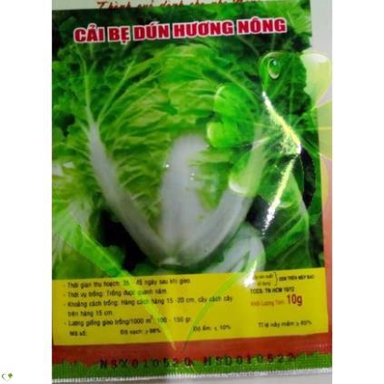 Hạt giống cải bẹ dún - gói 10 gram
