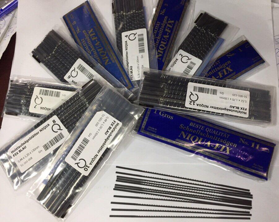 LƯỠI CƯA LỌNG GỖ BAO XANH SỐ 3 (BAO 12 LỐ = 144 LƯỠI )