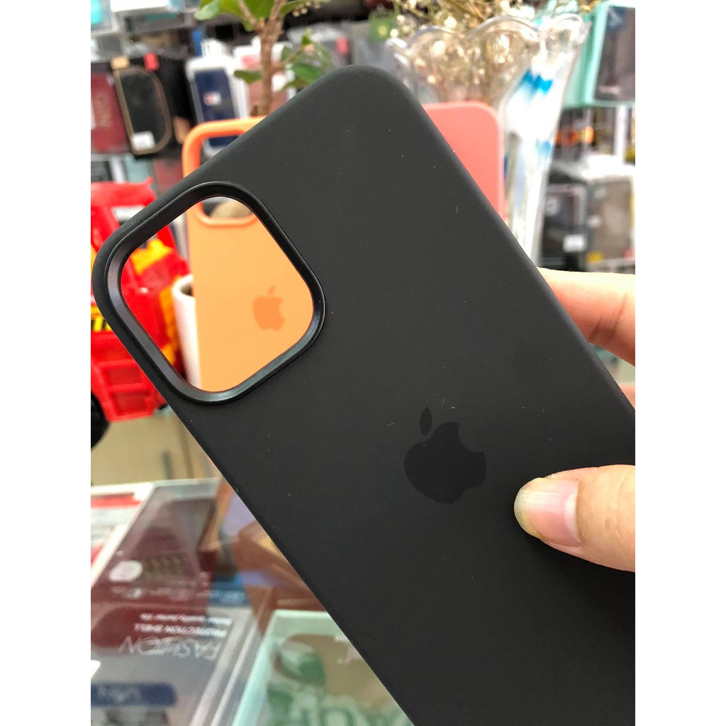 Ốp Lưng iPhone 12 Pro Max Silicon Cover Apple Case With MagSafe
