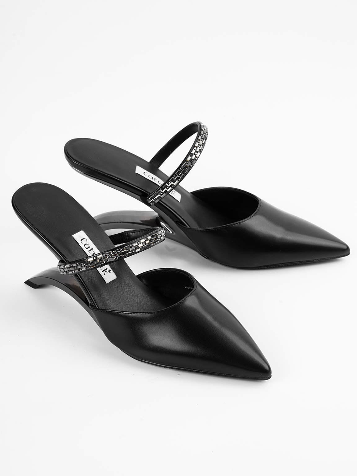 Guốc 8 phân cao gót phá cách Houdini Heels 8050GN0004