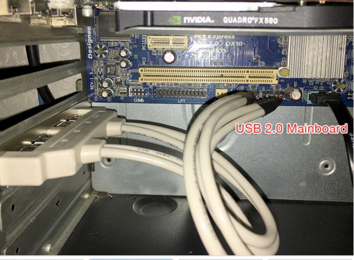 Cáp chuyển đổi USB 9 Pin mainboard ra 2 USB-C20