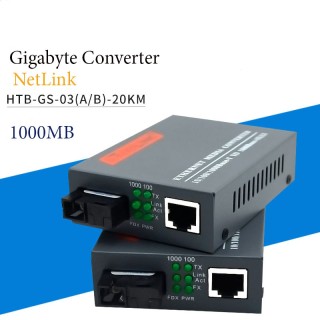 Converter Quang 1000MB 1GB Netlink, Single Mode 20km HTB-GS-03 thumbnail