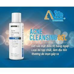 Sữa rửa mặt trị mụn MD Dermatics Acne Cleansing Gel