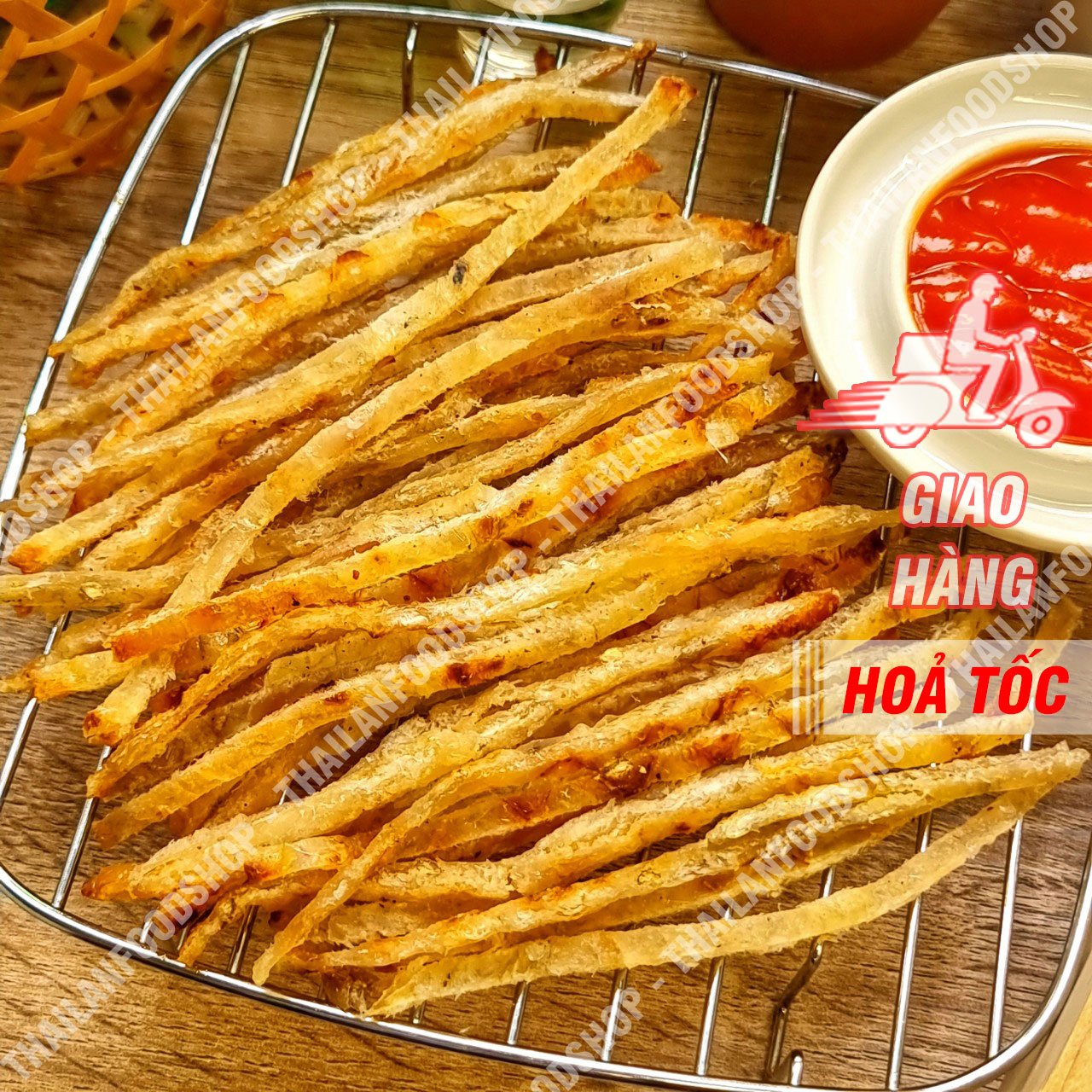Khô Cá Thiều Cắt Sợi Nha Trang - Lon 300gr