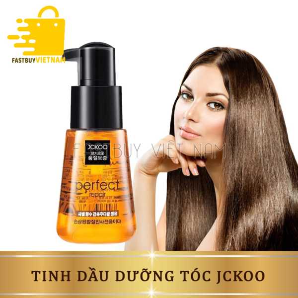 Hàng Hot Tinh dầu dưỡng tóc JCKOO Tinh dầu dưỡng tóc uốn dưỡng tóc khô xơ tóc nhuộm JCKOO giúp giữ nếp tạo nếp tóc mềm mượt phục hồi hư tổn