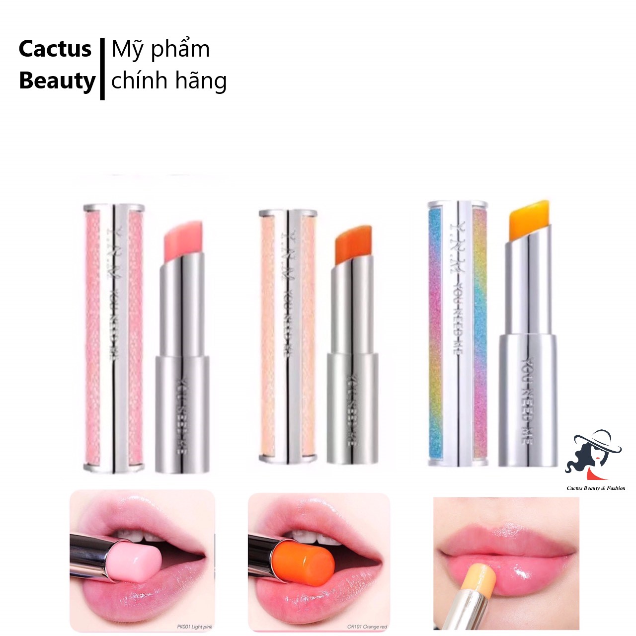 [HCM]Son Dưỡng Có Màu Ynm Candy Honey Lip Balm - Mẫu Mới