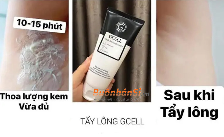 [HCM][HÀN QUỐC] KEM TẨY LÔNG GCELL 100ML