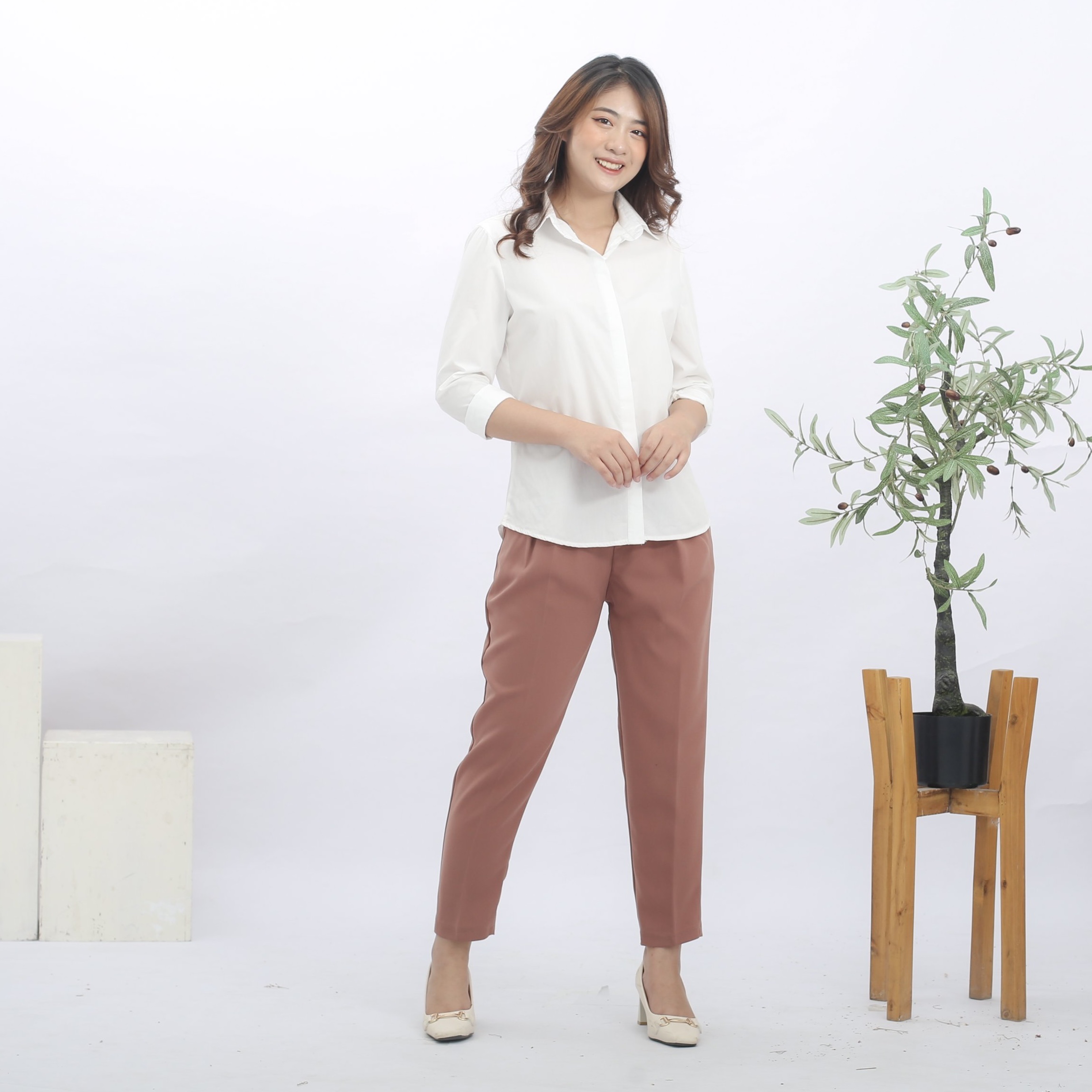 Áo sơ mi nữ công sở tay dài - Dolce