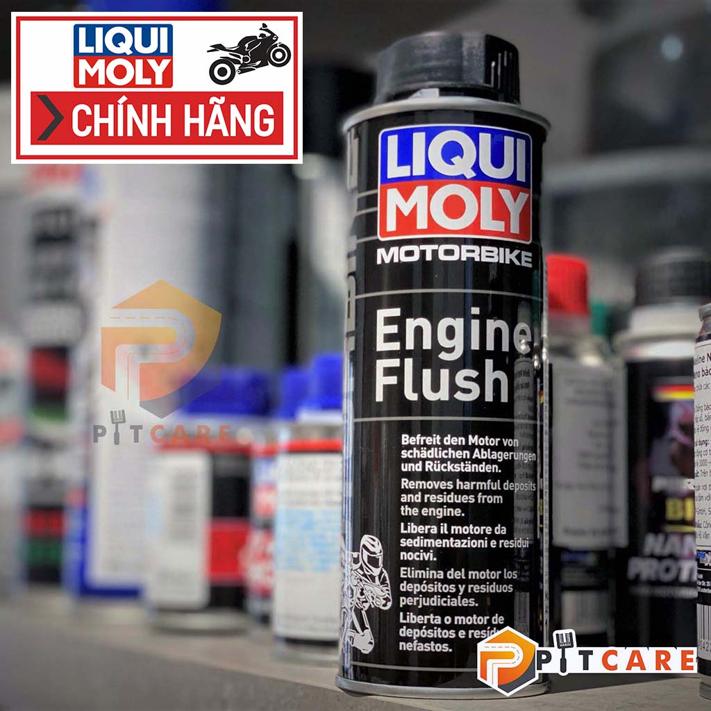 Súc rửa động cơ liqui moly motorbike engine flush 1657