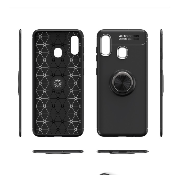 Ốp Lưng Auto Focus SAMSUNG GALAXY A10Cao Su Bracket Iring