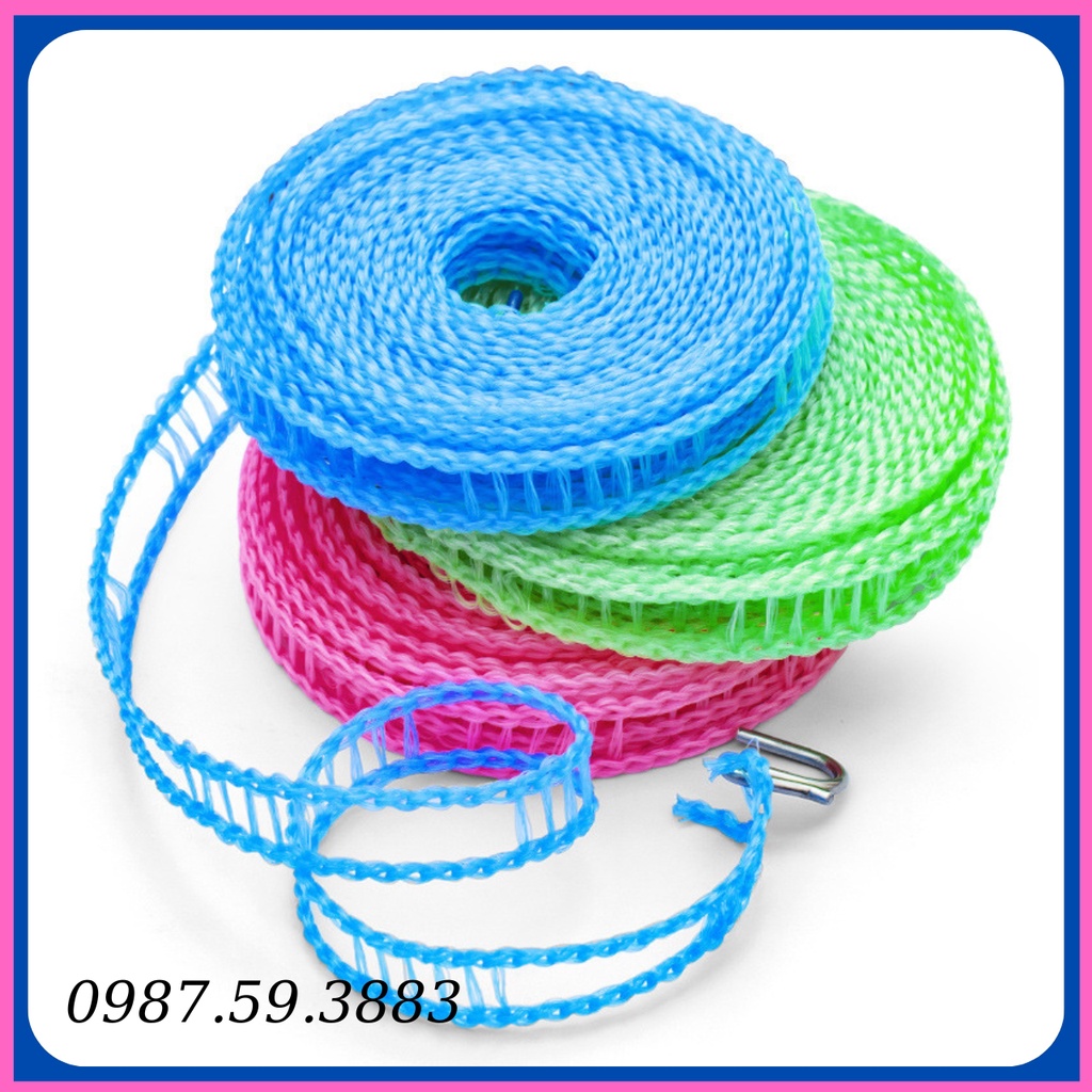 Dây phơi quần áo, dây phơi đồ thông minh không cần cặp